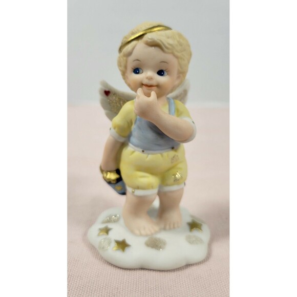 Bronson Collectibles Tender Hearts Collection Playing In The Stars Angel Figure - Picture 1 of 11